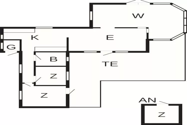 6 persoons vakantie huis in Ebeltoft-By Traum-Plattegrond
