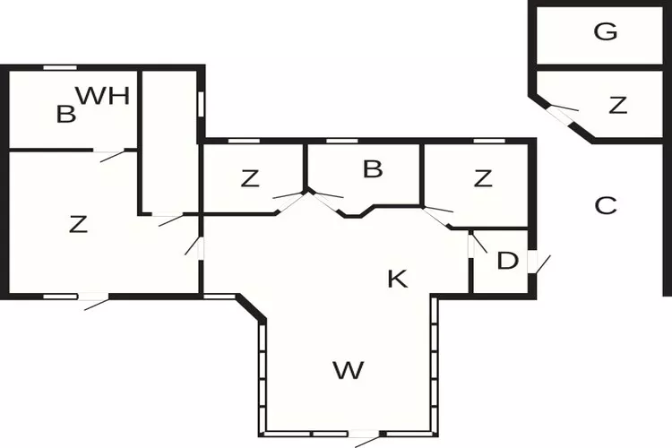 Luxe Spa Retreat in Arrild -- By Traum Ferienwohnungen-Plattegrond
