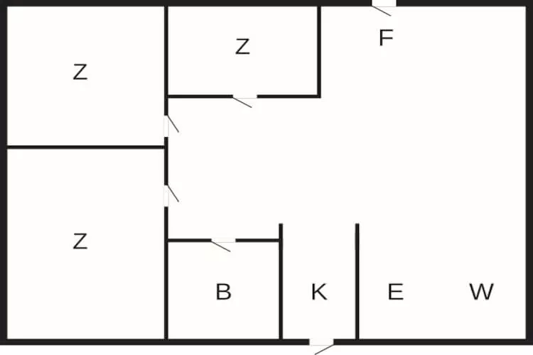 6 persoons vakantie huis in Nibe-By Traum-Plattegrond
