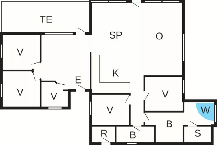 12 persoons vakantie huis in Hjørring-By Traum-Plattegrond