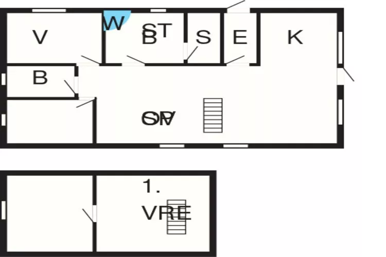 8 persoons vakantie huis in Hadsund-Plattegrond