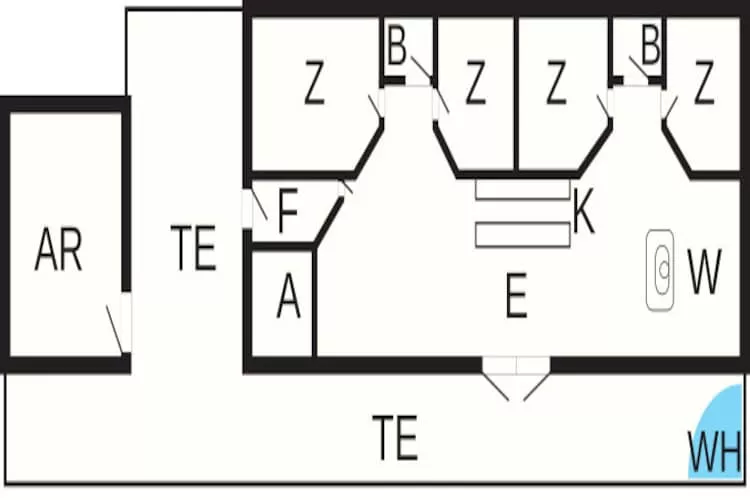 12 persoons vakantie huis in Vinderup-By Traum-Plattegrond