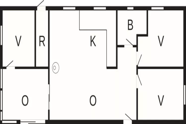 6 persoons vakantie huis in Pandrup-By Traum-Plattegrond