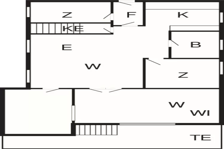 4 sterren vakantie huis in Strandby-Plattegrond