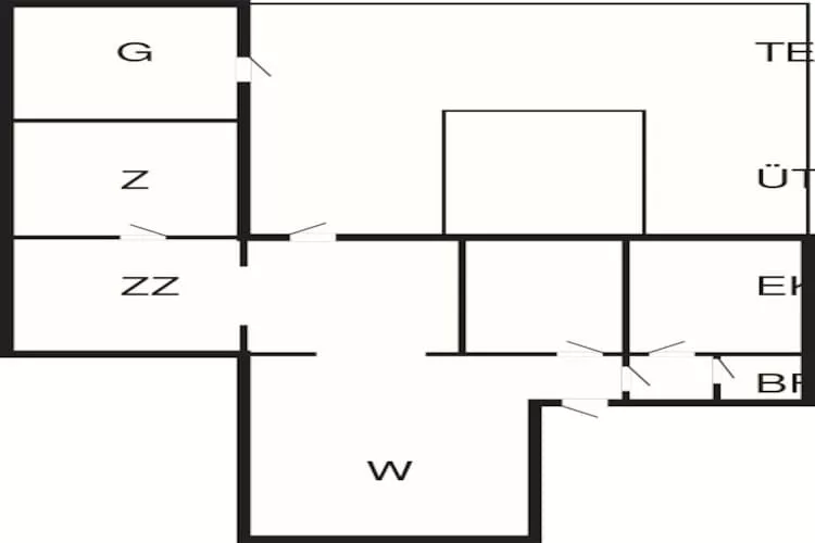 6 persoons vakantie huis in Vesløs-By Traum-Plattegrond