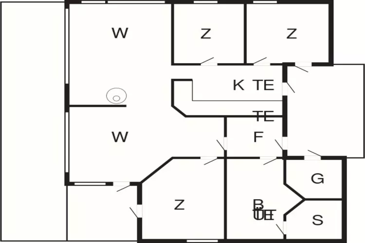 7 persoons vakantie huis in Løgstør-By Traum-Plattegrond