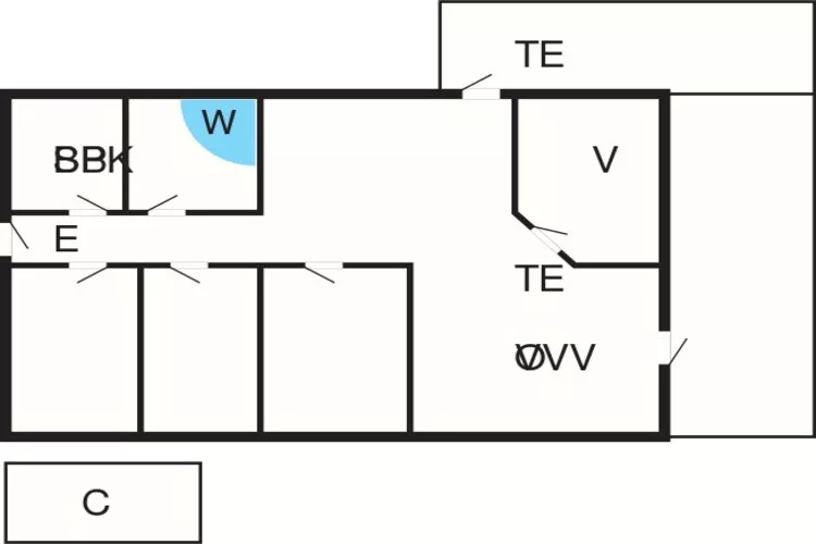 9 persoons vakantie huis in Humble-By Traum-Plattegrond