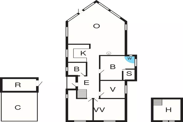 8 persoons vakantie huis in Hjørring-By Traum-Plattegrond