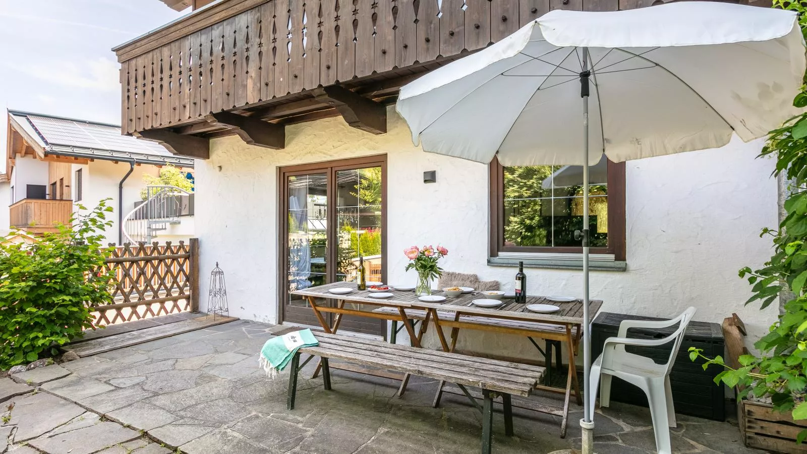Fleckalm-Terrasbalkon