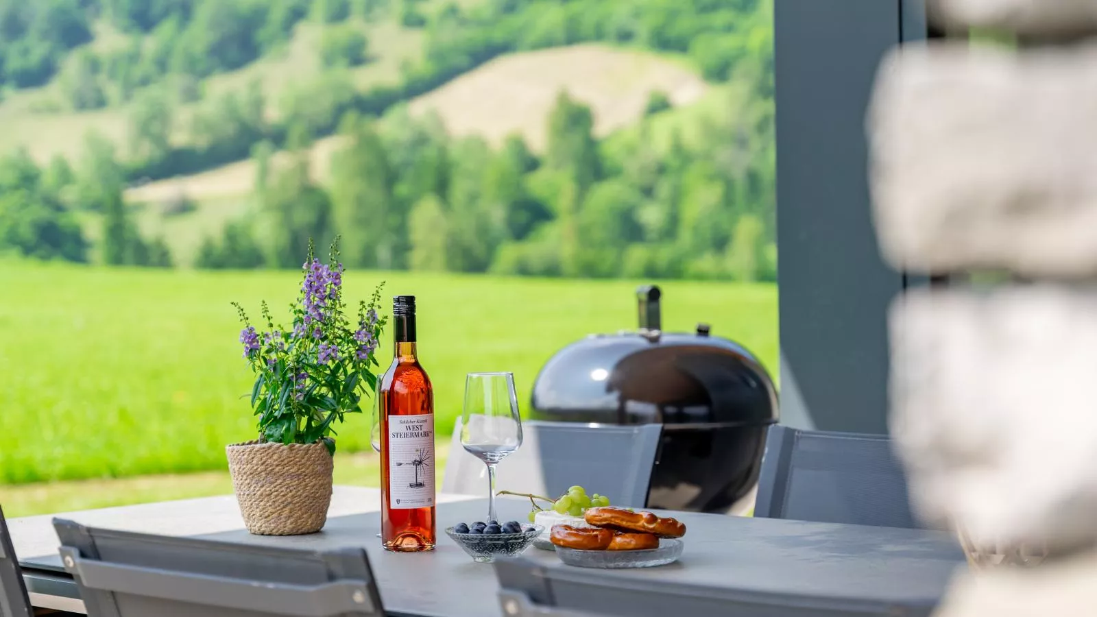 Mountain Chalet Esttes-Terrasbalkon