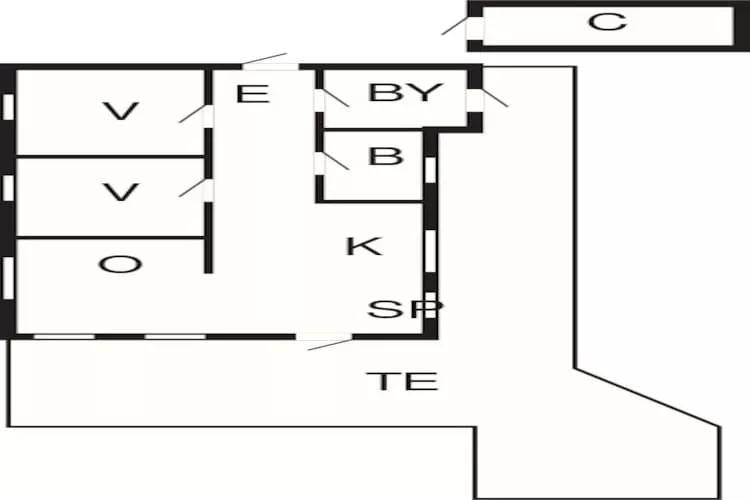 4 persoons vakantie huis in Hanstholm-By Traum-Plattegrond