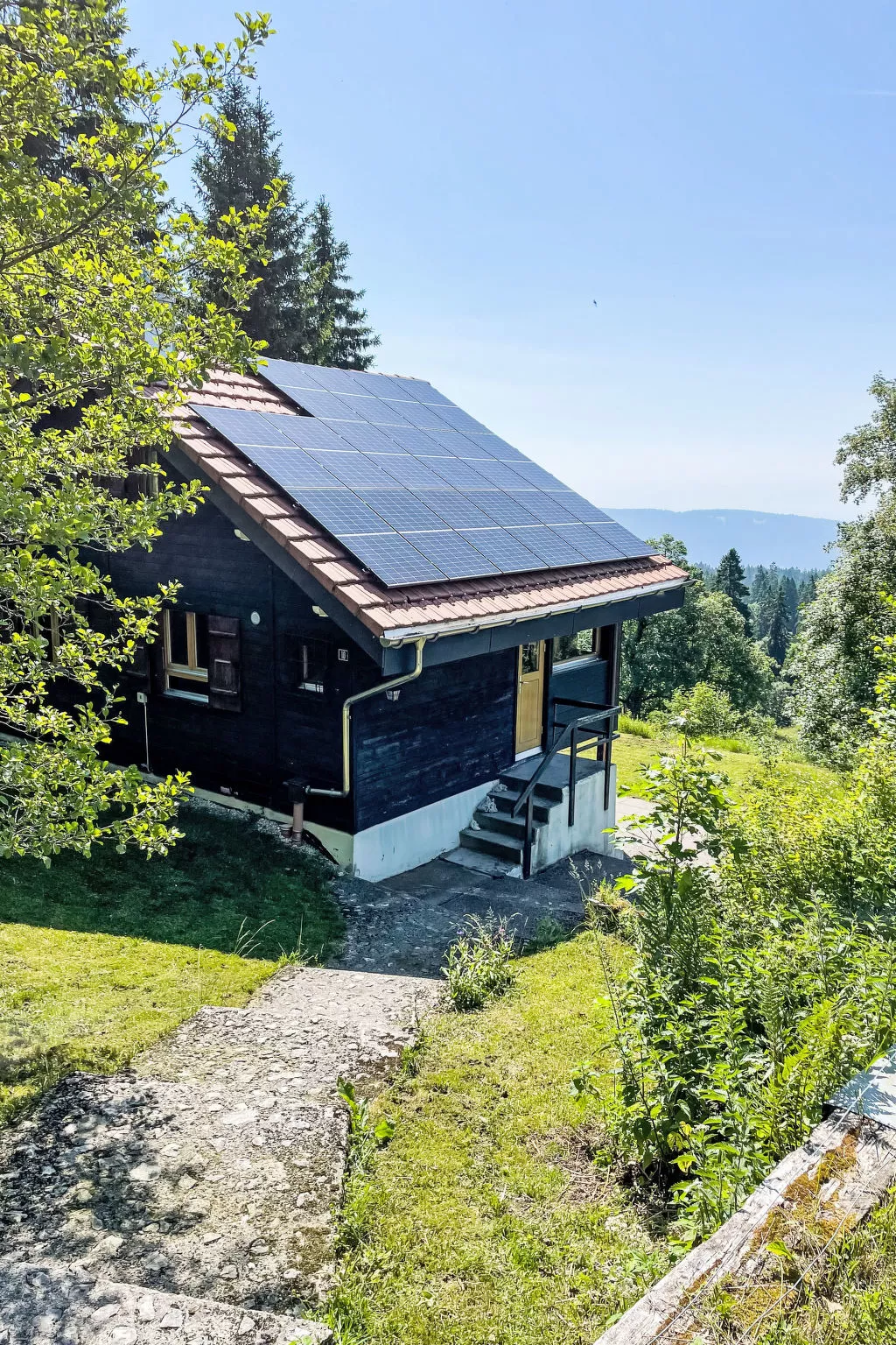 Chalet de la Vue des Alpes-Buiten