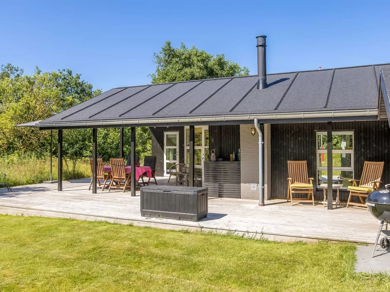 "Laerke" - 1.8km from the sea-Buiten