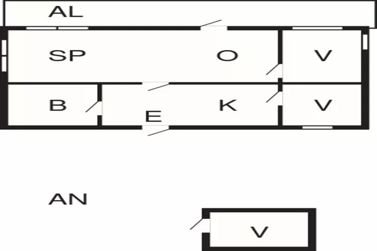 6 persoons vakantie huis in HENÅN-By Traum-Plattegrond