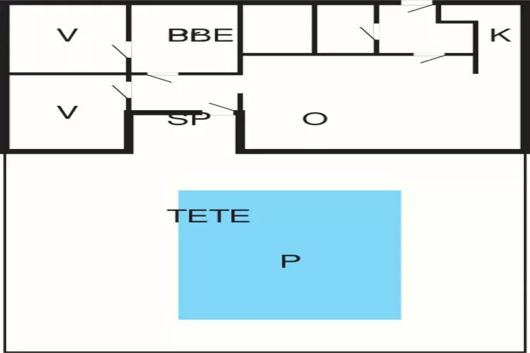 6 persoons vakantie huis in Hemmet-By Traum-Plattegrond