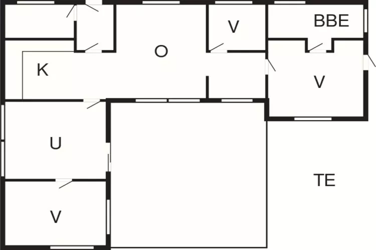 6 persoons vakantie huis in Thisted-Plattegrond