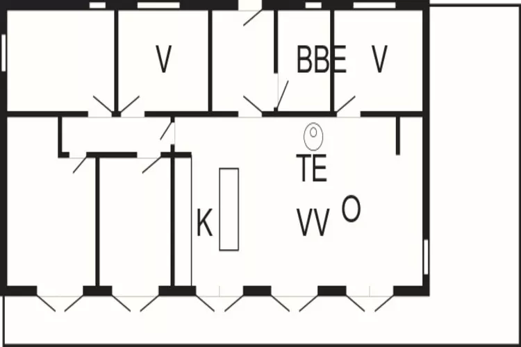 Zeezaligheid in Nysted -- By Traum Ferienwohnungen-Plattegrond