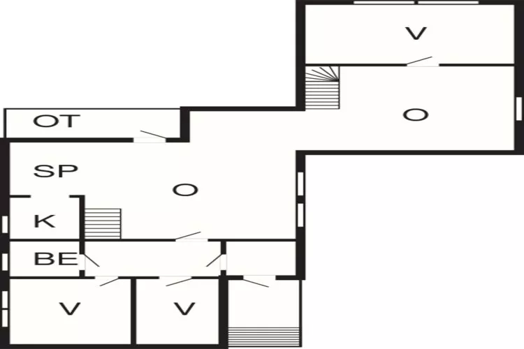 7 persoons vakantie huis in SORTLAND-By Traum-Plattegrond