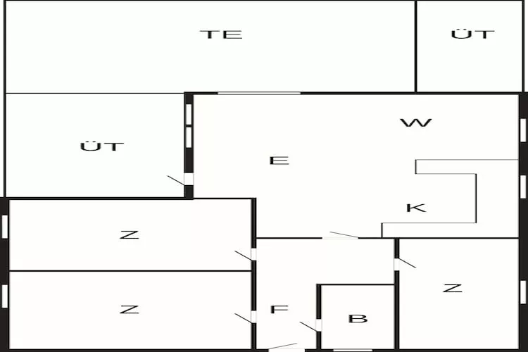 6 persoons vakantie huis in Roslev-By Traum-Plattegrond