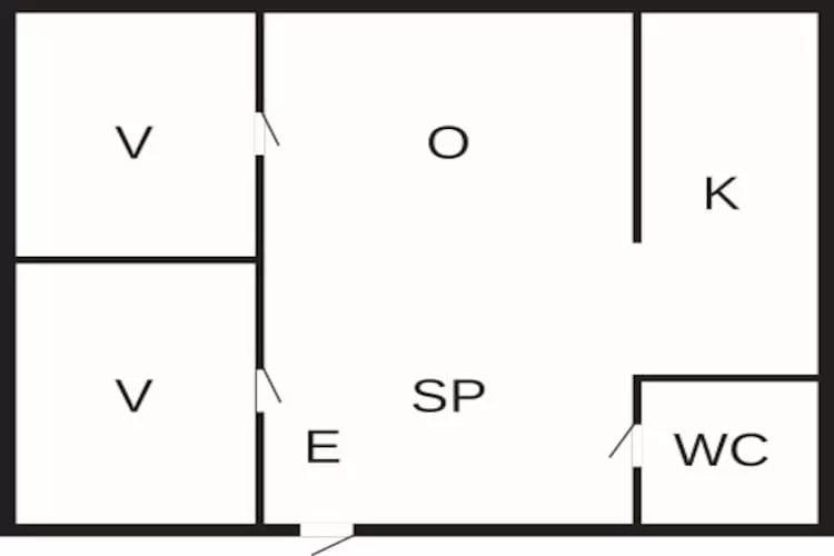 5 persoons vakantie huis in Löttorp-By Traum-Plattegrond