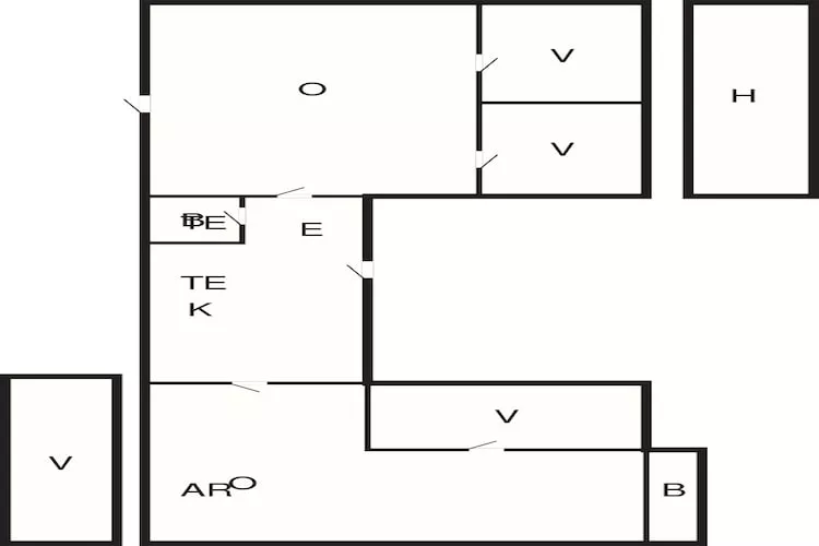 10 persoons vakantie huis in Harboøre-By Traum-Plattegrond