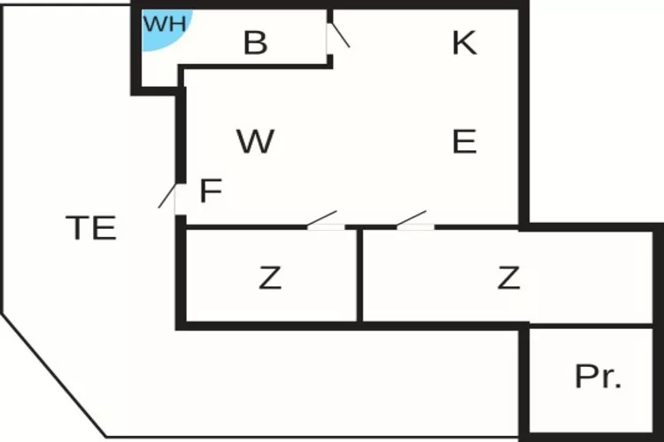 4 persoons vakantie huis in Thisted-By Traum-Plattegrond
