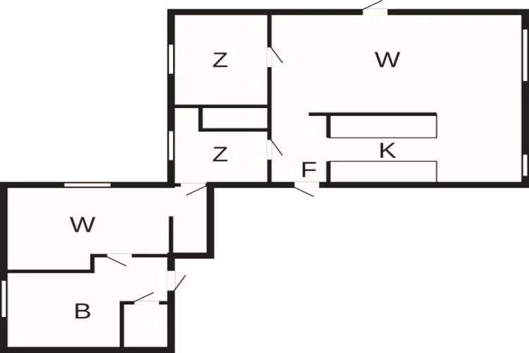 4 persoons vakantie huis in Spekeröd-By Traum-Plattegrond