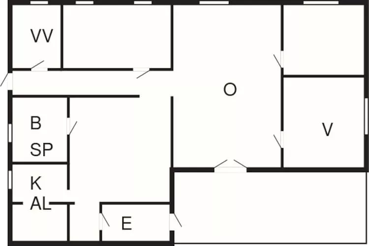 6 persoons vakantie huis in MUNSö-By Traum-Plattegrond