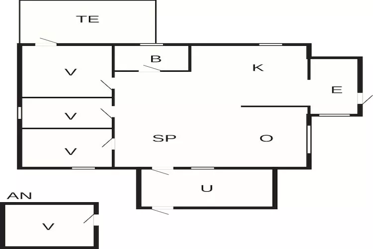 8 persoons vakantie huis in Mönsterås-By Traum-Plattegrond