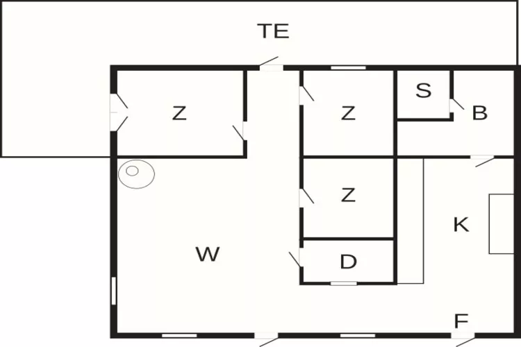 7 persoons vakantie huis in KLÄSSBOL-Plattegrond