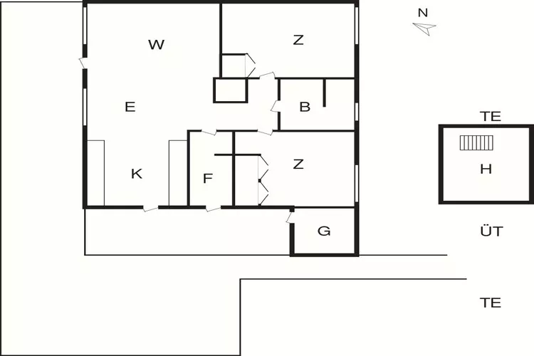 5 persoons vakantie huis in Aabenraa-By Traum-Plattegrond