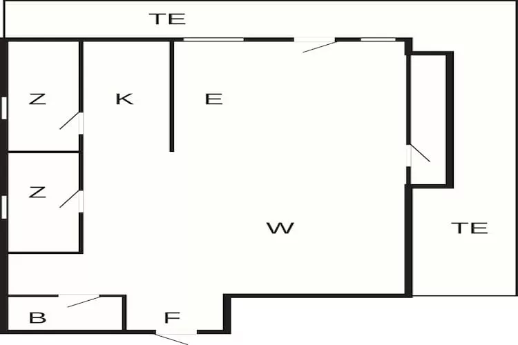 Wildlife-haven nabij Bisnap -- By Traum Ferienwohnungen-Plattegrond