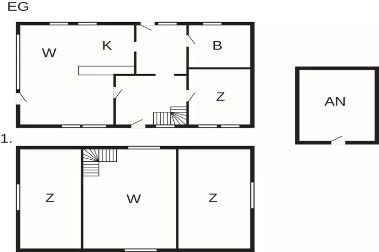 6 persoons vakantie huis in Ørsted-By Traum-Plattegrond