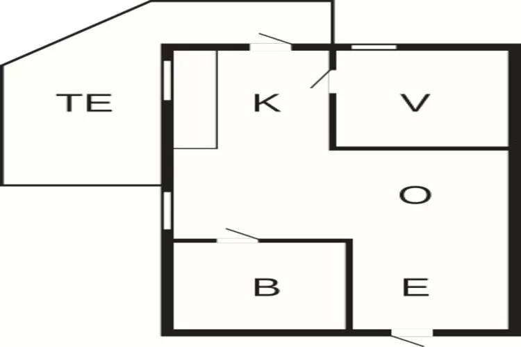 4 persoons vakantie huis in GUSUM-By Traum-Plattegrond