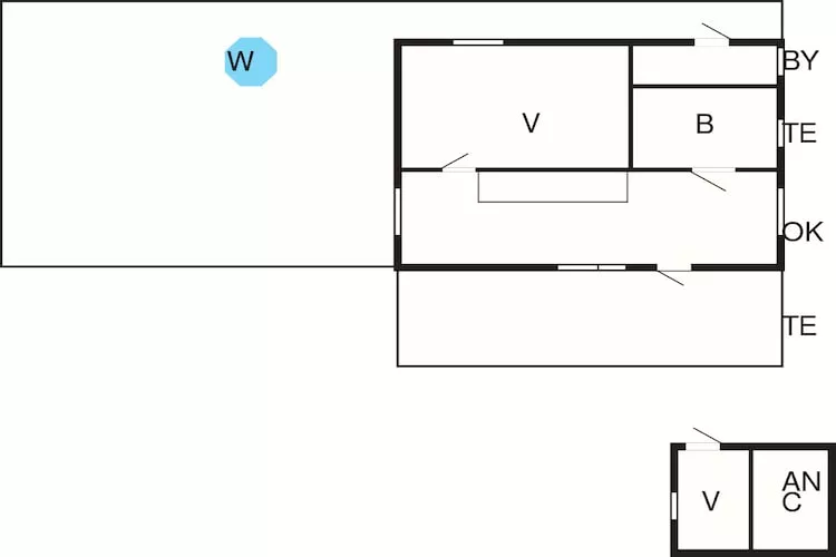 4 persoons vakantie huis in Rejmyre-By Traum-Plattegrond