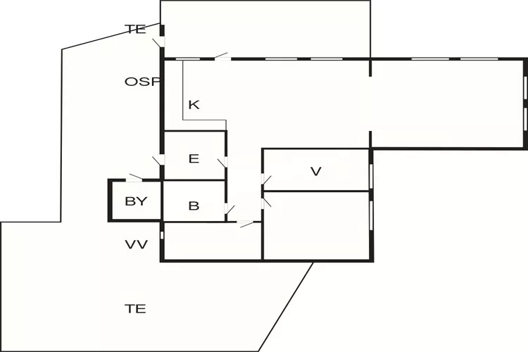 6 persoons vakantie huis in Ånneland-By Traum-Plattegrond