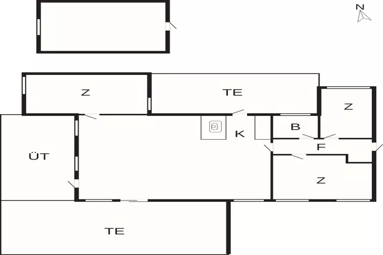 5 persoons vakantie huis in Frederiksværk-By Traum-Plattegrond