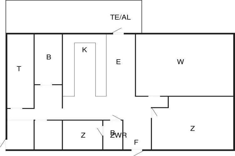 6 persoons vakantie huis in DIÖ-By Traum-Plattegrond