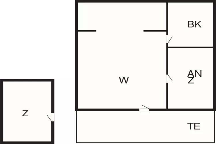 4 persoons vakantie huis in Rødby-By Traum-Plattegrond
