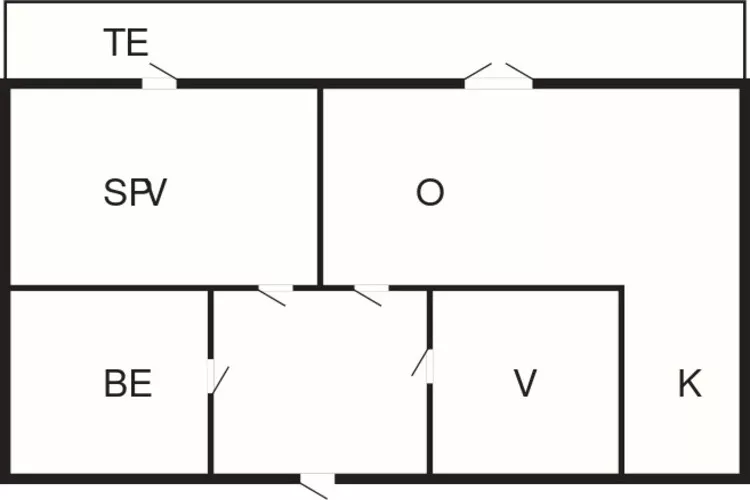 Luxe kust retraite -- By Traum Ferienwohnungen-Plattegrond