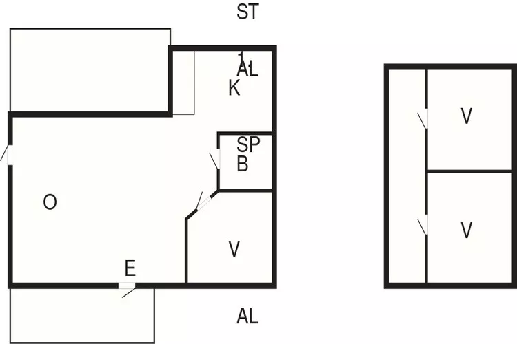 5 persoons vakantie huis in BORGHOLM-By Traum-Plattegrond