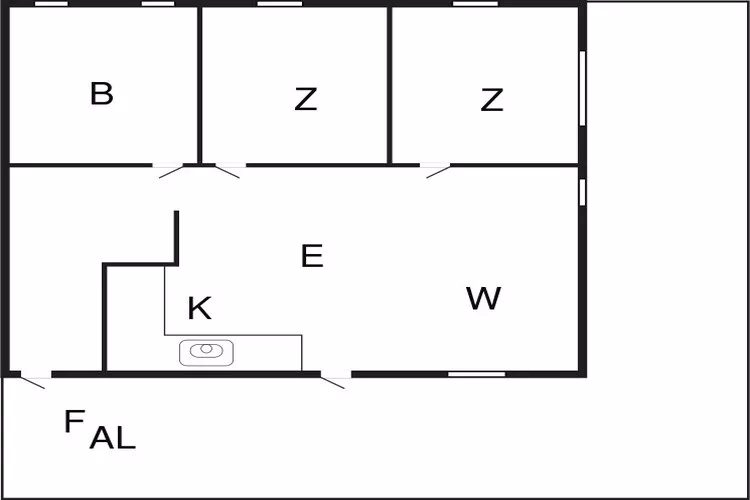 4 persoons vakantie huis in BORGHOLM-By Traum-Plattegrond