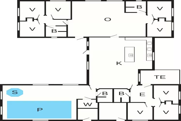 Luxe retraite bij Houstrup -- By Traum Ferienwohnungen-Plattegrond