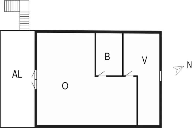 4 persoons vakantie huis in KUNGSHAMN-By Traum-Plattegrond