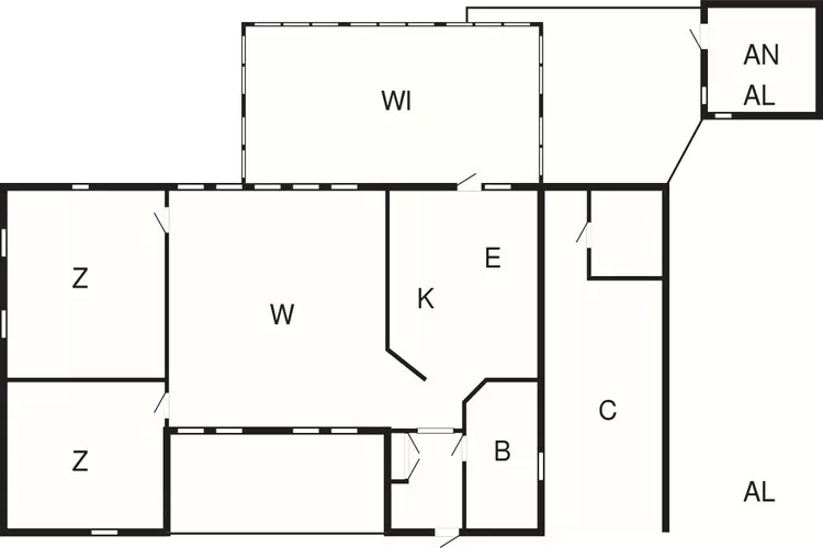 4 sterren vakantie huis in Mönsterås-By Traum-Plattegrond