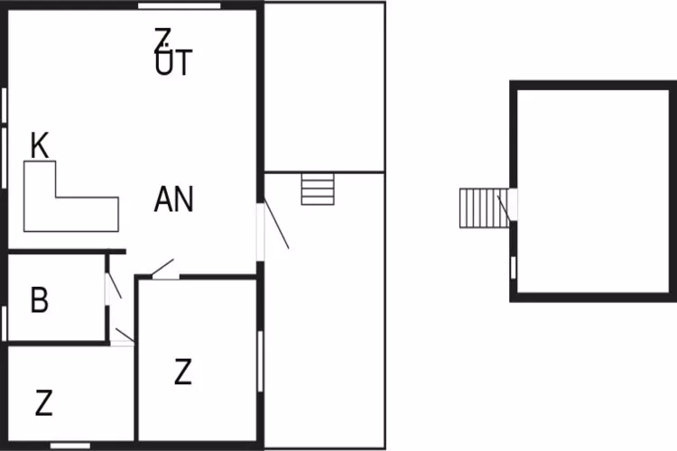 5 persoons vakantie huis in DJURHAMN-By Traum-Plattegrond