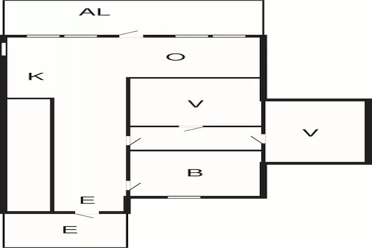 4 persoons vakantie huis in Selje-By Traum-Plattegrond