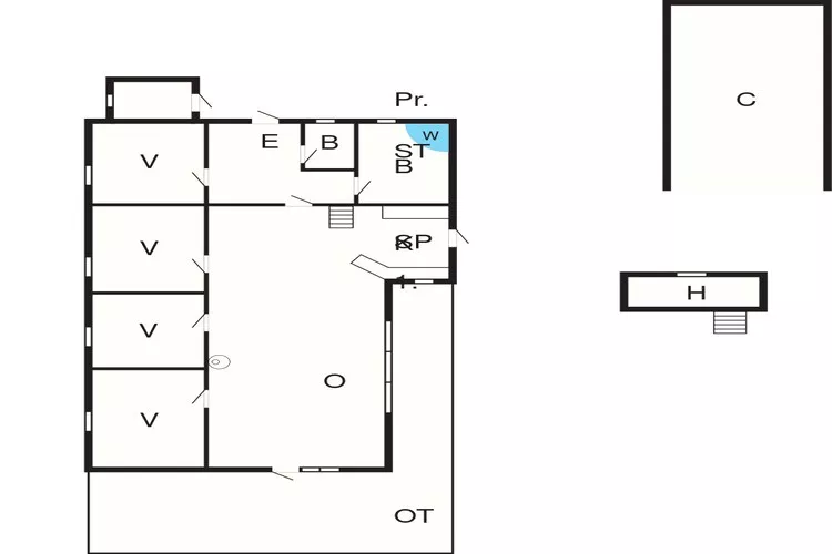 4 sterren vakantie huis in Farsø-By Traum-Plattegrond