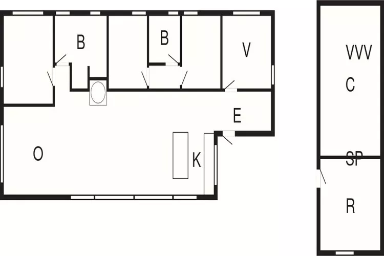 5 sterren vakantie huis in Ålbæk-By Traum-Plattegrond