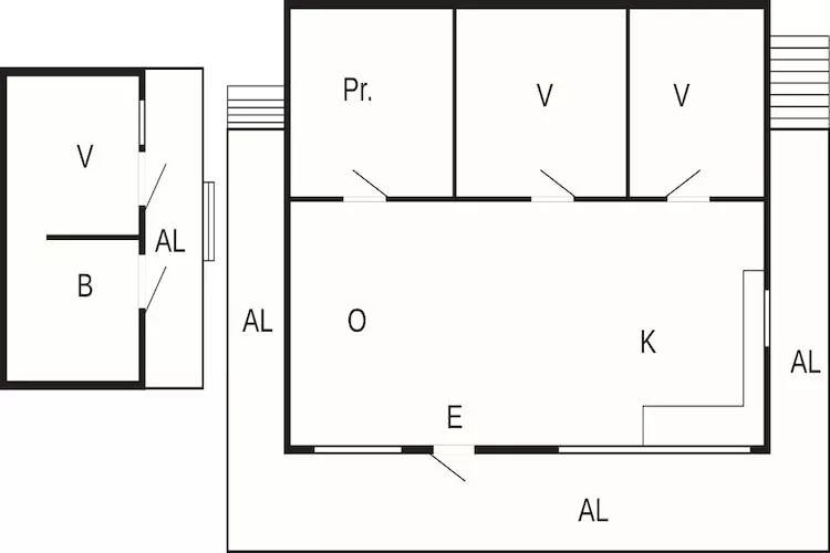4 sterren vakantie huis in Sturkø-By Traum-Plattegrond